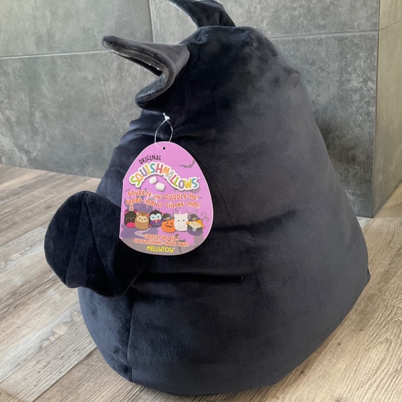 Squishmallow 16” Emily Black Bat Halloween Stuffed Animal Plush 2020 Kellytoy - Picture 13 of 14